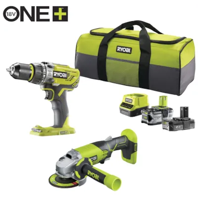 Håndtverkersett 18V One+ R18PDAG-242S, bilde 2