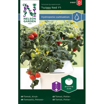 Frø pottetomat Twiggy Red Harvy