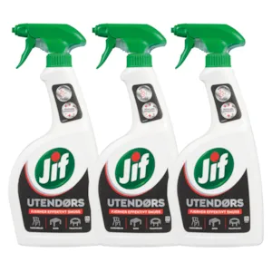 Kit med 3 Utendørsspray 750 ml