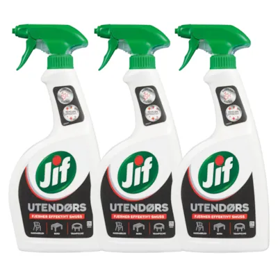 Kit med 3 Utendørsspray 750 ml