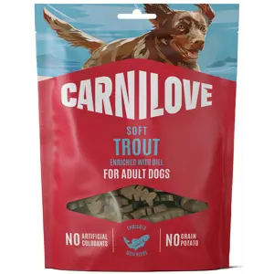 Hundesnacks ørret 200 g