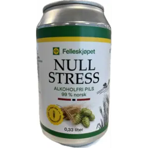 Nullstress alkoholfri øl 0,33 L
