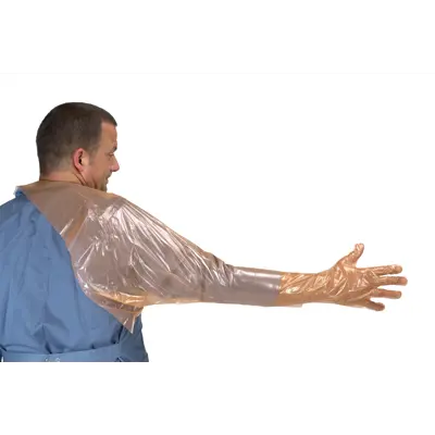 Engangshansker med krage 50 stk