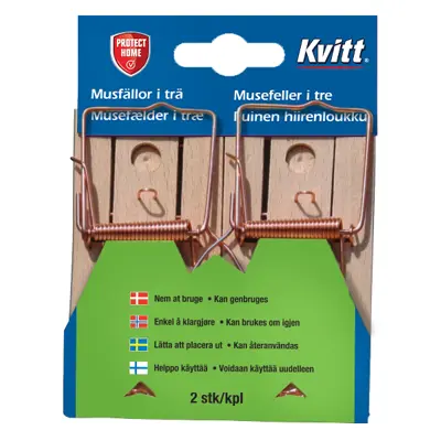 Kvitt trefeller for mus