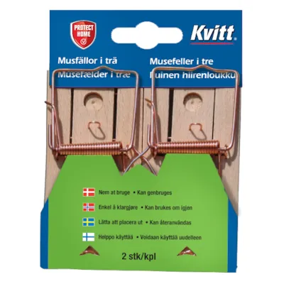Kvitt trefeller for mus