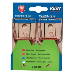 Kvitt trefeller for mus