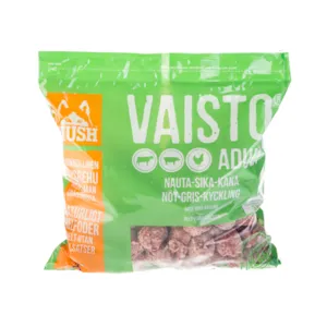 Hundefôr Vaisto okse-gris-kyllling frosset 3 kg