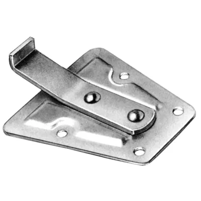 Galvanisert hektejern stor plate