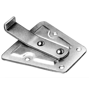 Galvanisert hektejern stor plate