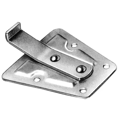 Galvanisert hektejern stor plate