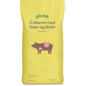 E- Vitamin med Selen og Biotin pellets 25 kg