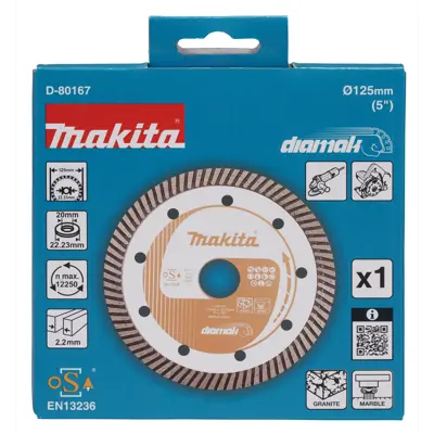 Diamantskive 125 mm granitt og marmor, bilde 3