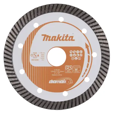 Diamantskive 125 mm granitt og marmor