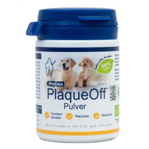 Tannpleie pulver hund 60 g