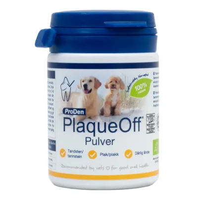 Tannpleie pulver hund 60 g