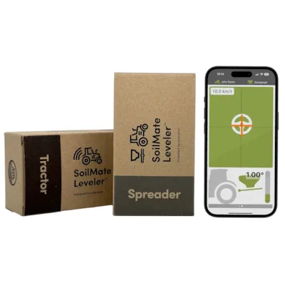 Startpakke SoilMate Leveler gjødselspreder
