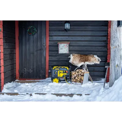 Strømaggregat i stålramme 3,6 kW, bilde 2