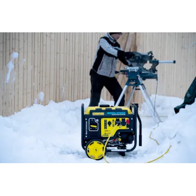 Strømaggregat i stålramme 3,6 kW, bilde 5