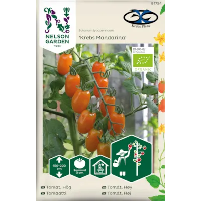 Frø cherrytomat Krebs Mandarina