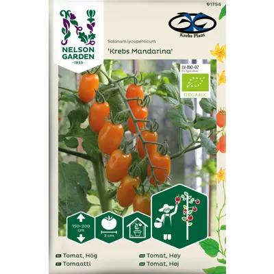 Frø cherrytomat Krebs Mandarina