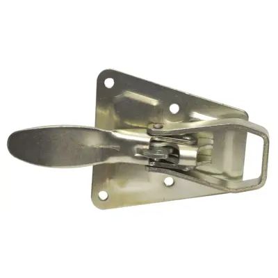 Galvanisert karmlås stor plate