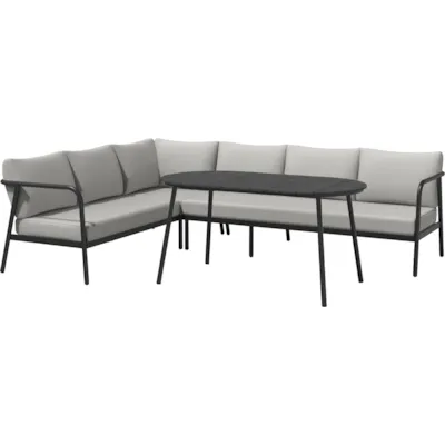 Hjørnesofa med bord