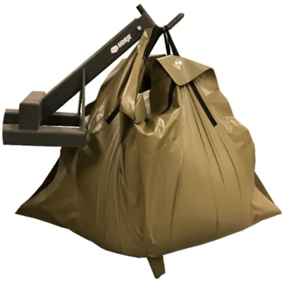 Oppsamlingsflak med løftehemper