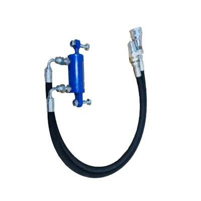 Sylinder med slanger