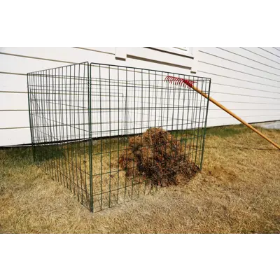 Kompostbinge grønn 530 L, bilde 4