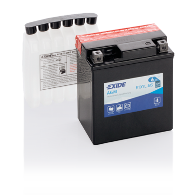 MC batteri AGM 12V 6Ah