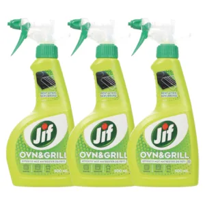 Kit med 3 ovn og grillspray 500 ml