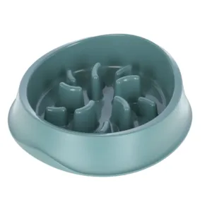 Matskål Slow Feeder grønn