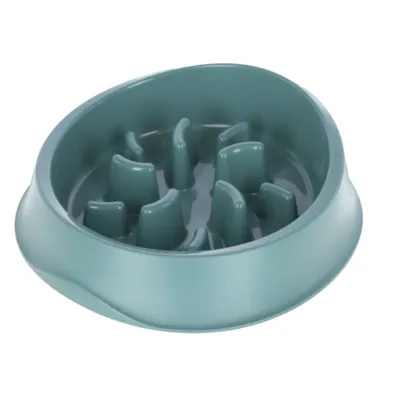 Matskål Slow Feeder grønn