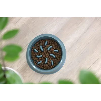 Matskål Slow Feeder grønn, bilde 2