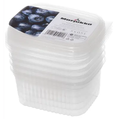 Frysebeger 5 x 0,5 L