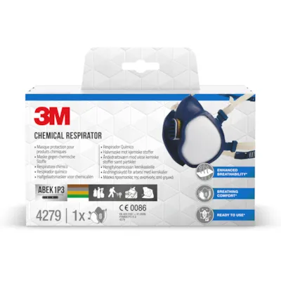 Halvmaske 4279+ FFABEK1P3D