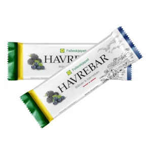 Havrebar blåbær og bjørnebær 2 stk