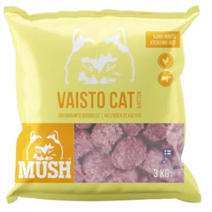 Kattemat Vaisto frosset kylling-okse 3 kg