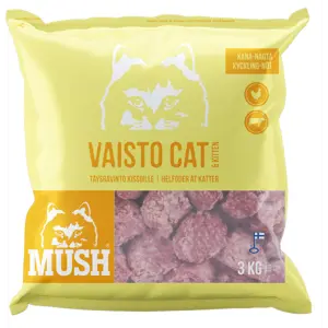 Kattemat Vaisto kylling-okse frosset 3 kg