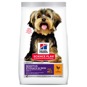Hundefôr Sensitive Stomach & Skin Small & Mini Adult Kyllling 3 kg