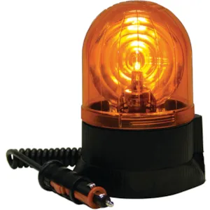 Varsellampe roterende med magnetfot
