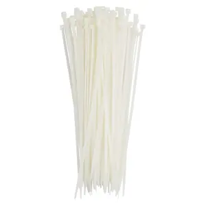 Kabelstrips 4,8 x 300 mm 100 stk hvit