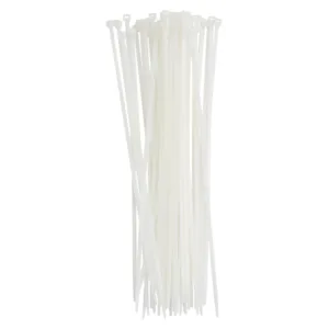 Kabelstrips 3,6 x 250 mm 50 stk. hvit