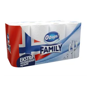 Kjøkkenpapir Family 8 ruller