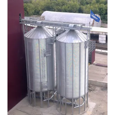 Utendørs rund lagringssilo, bilde 3