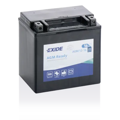 MC batteri AGM 12V 16Ah