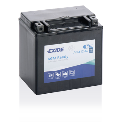 MC batteri AGM 12V 16Ah