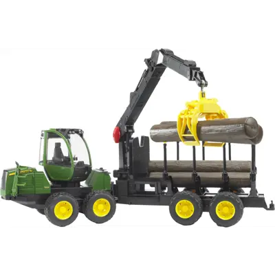 Lekeskogsmaskin med klo