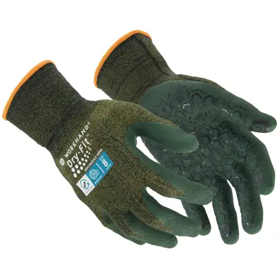 Monteringshansker Dry-Fit ull/silke