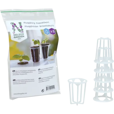 Pluggholder for hydroponisk dyrking 6 stk